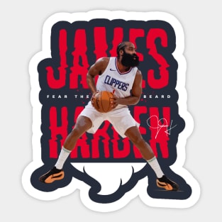 James Harden Sticker